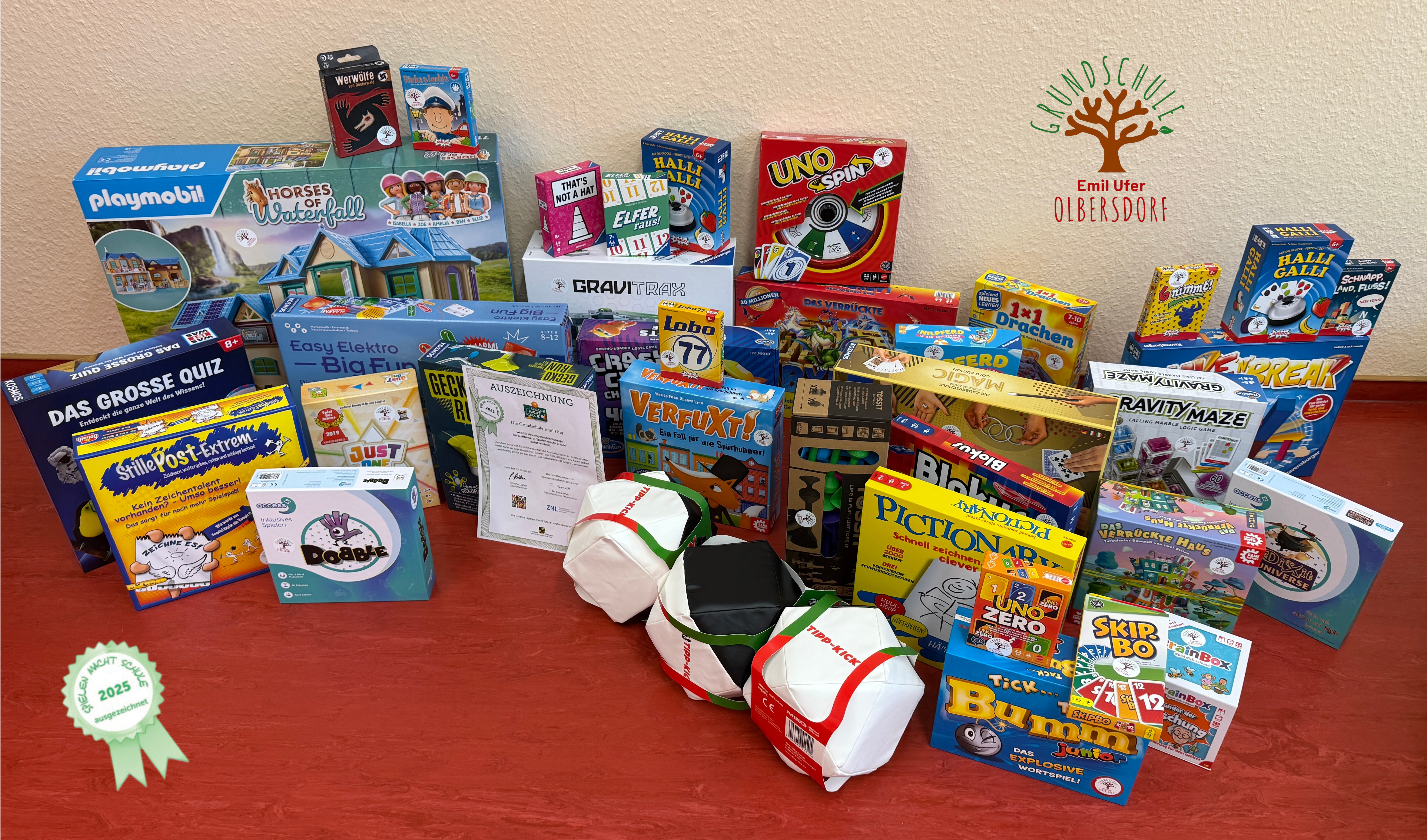 Unser neues Spielzimmer – Spielen macht Schule